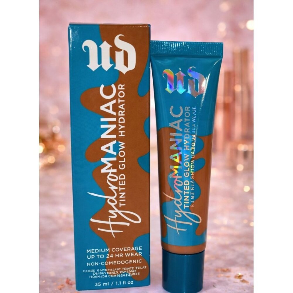Urban Decay Hydromaniac Tinted Glow Hydrator 35ml Medium Coverage 24HR Wear NEW